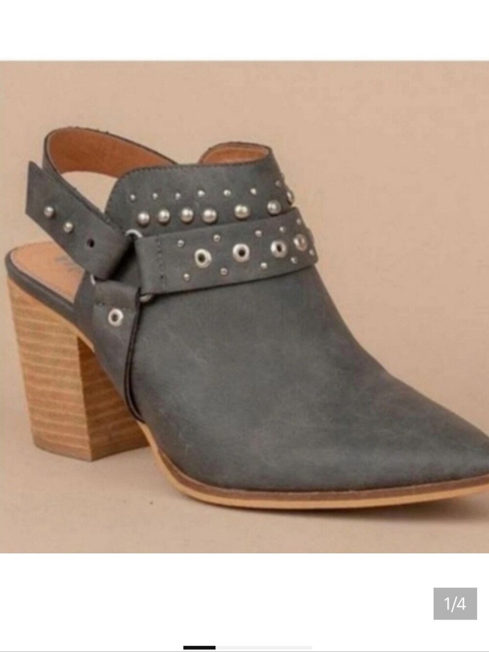 Buckle x Mi.im Philomena Studded Booties Boots